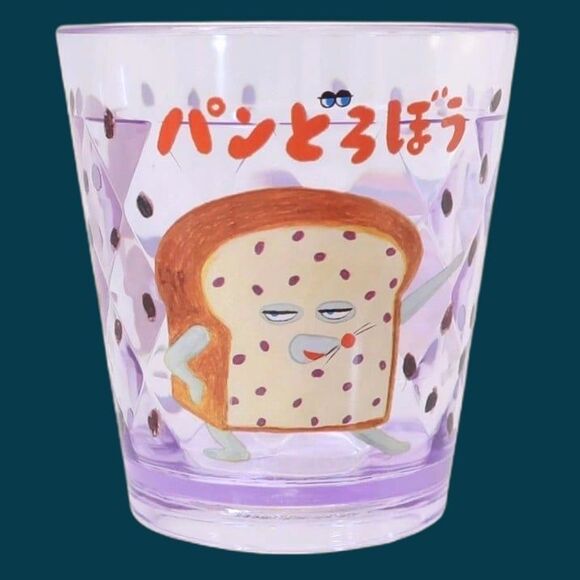 Pan Dorobou / Bread thief clear cup - Picture 1 of 10